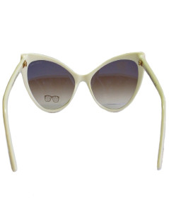 xxx Lunettes de soleil TOM FORD modèle Anastasia en plastique ivoire