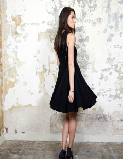 Robe ALAIA T 36 noire