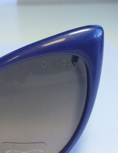 TOM FORD 'Anastasia' sunglasses in blue plastic