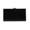 HERMES wallet-briefcase in black smooth box leather