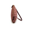 CHRISTIAN DIOR 'Saddle' Bag in bordeaux monogram canvas