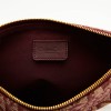 CHRISTIAN DIOR 'Saddle' Bag in bordeaux monogram canvas