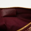 CHRISTIAN DIOR 'Saddle' Bag in bordeaux monogram canvas