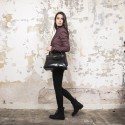 HERMES vintage 'Kelly 32' bag in black box leather