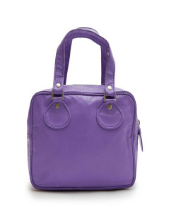 Sac COURREGES cuir veilli verni violet