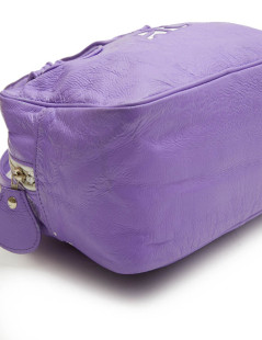 Sac COURREGES cuir veilli verni violet