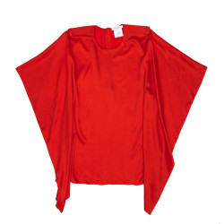 GIVENCHY Blouse 38FR in red silk