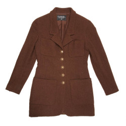 Veste CHANEL  marron