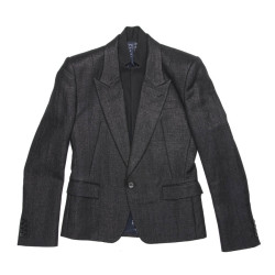 JUUN.J by KARL LAGERFELD Blazer in black wool size 48