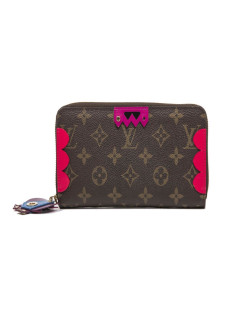 LOUIS VUITTON 'Zippy' wallet limited edition in brown monogram canvas