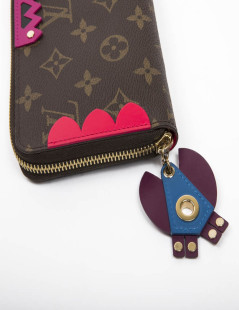 LOUIS VUITTON 'Zippy' wallet limited edition in brown monogram canvas