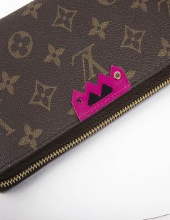 LOUIS VUITTON 'Zippy' wallet limited edition in brown monogram canvas