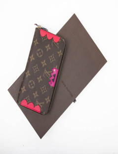 LOUIS VUITTON 'Zippy' wallet limited edition in brown monogram canvas