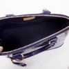 LOUIS VUITTON 'Alma' bag small model in purple embossed monogram patent leather