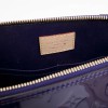 LOUIS VUITTON 'Alma' bag small model in purple embossed monogram patent leather