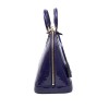 LOUIS VUITTON 'Alma' bag small model in purple embossed monogram patent leather