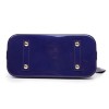 LOUIS VUITTON 'Alma' bag small model in purple embossed monogram patent leather