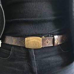 Ceinture T 90 LOUIS VUITTON toile monogram Homme