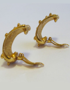 Boucles d'oreille clips CARVEN Vintage