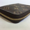  LOUIS VUITTON "Zippy" wallet in brown monogram canvas