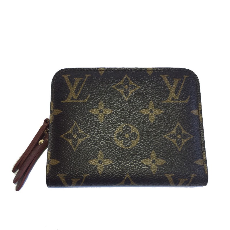 Louis Vuitton Vintage Brown monogram Canvas and Leather Double