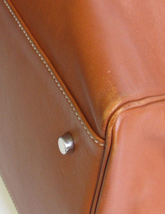 HERMÈS Kelly Relax bag in fawn sikkim smooth leather