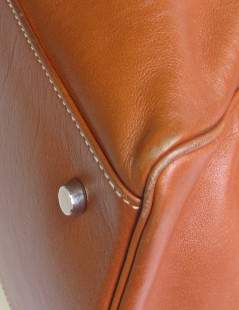 HERMÈS Kelly Relax bag in fawn sikkim smooth leather