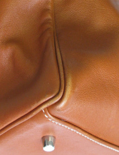 HERMÈS Kelly Relax bag in fawn sikkim smooth leather