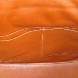 Kelly Relax HERMÈS cuir lisse fauve