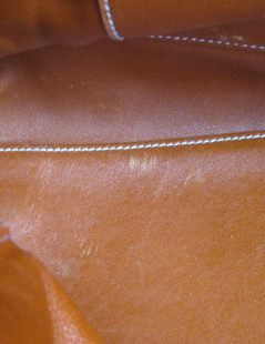 HERMÈS Kelly Relax bag in fawn sikkim smooth leather