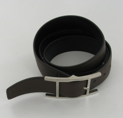 Ceinture "Quentin" T90 HERMES cuir réversible