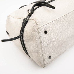  sac bowling KARL LAGERFELD beige et noir