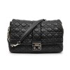 Sac DIOR cuir d'agneau matelassé noir