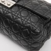 Sac DIOR cuir d'agneau matelassé noir