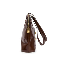 Sac CHRISTIAN LACROIX cuir lisse fauve