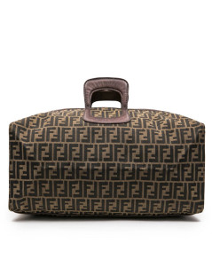 Sac boston FENDI monogram marron 