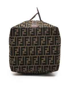 Sac boston FENDI monogram marron 