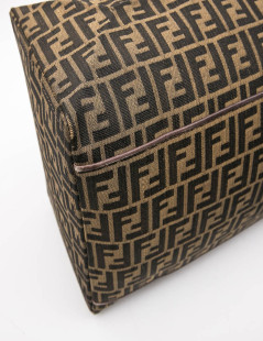 Sac boston FENDI monogram marron 