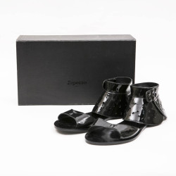 Ballerines T 40 KARL LAGERFELD pour REPETTO verni noir