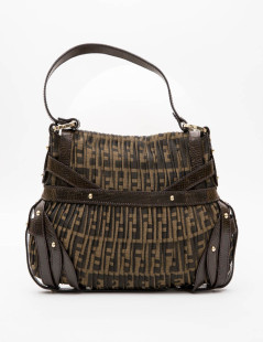 Sac FENDI toile plissée  monogram