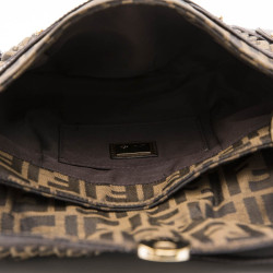 Sac FENDI toile plissée  monogram