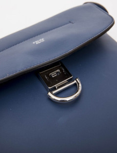 FENDI "Back to school" backpack in soft blue leather