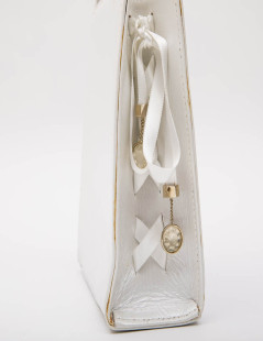 Sac LALIQUE blanc irisé