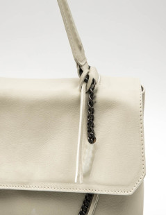 Sac JEAN PAUL GAULTIER en cuir beige