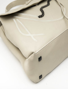 Sac JEAN PAUL GAULTIER en cuir beige