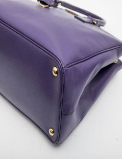 Sac PRADA en cuir Saffiano violet