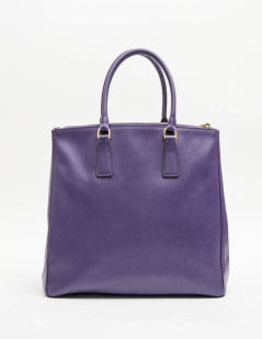 Sac PRADA en cuir Saffiano violet