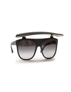 Lunettes de soleil CHANEL noires avec visière