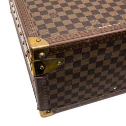 LOUIS VUITTON suitcase in damier ébène canvas