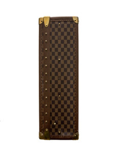 LOUIS VUITTON suitcase in damier ébène canvas